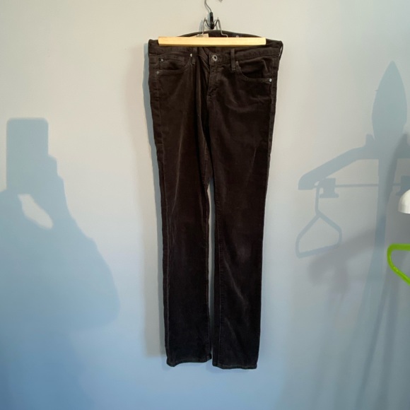 Ag Adriano Goldschmied Pants - AG Jeans Brown Corduroy Pants